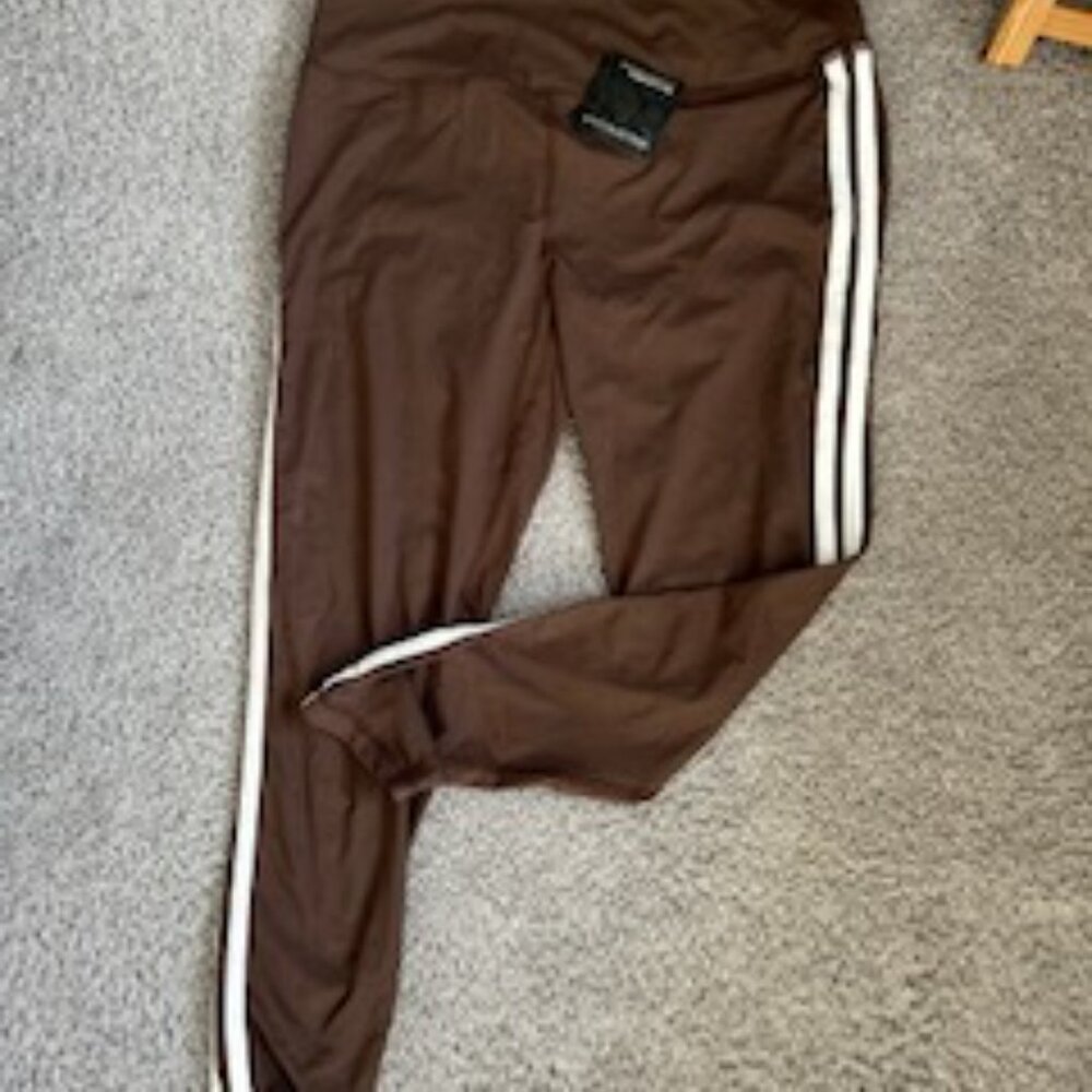 Viv Collection Women's Brown Leggings - NWT